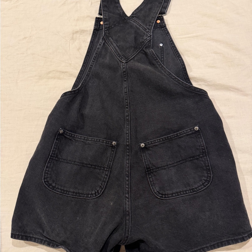 Denim Overall shorts - Picture 2 of 3